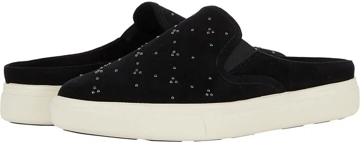 Oscar Sneakers Women's US 8.5 Black Suede Slip On Casual Shoes KHD486