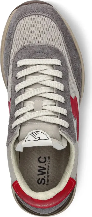 Osier S-Strike suede mesh sneakers - Image 4