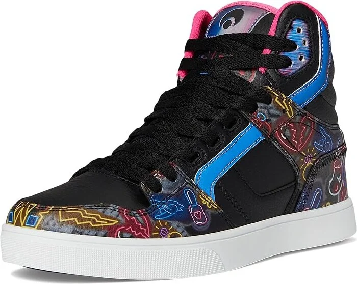 Osiris Clone Men's Skate Shoes Black/Pink/Neon : 13 D - Medium, Synthetic/Textile - Image 5