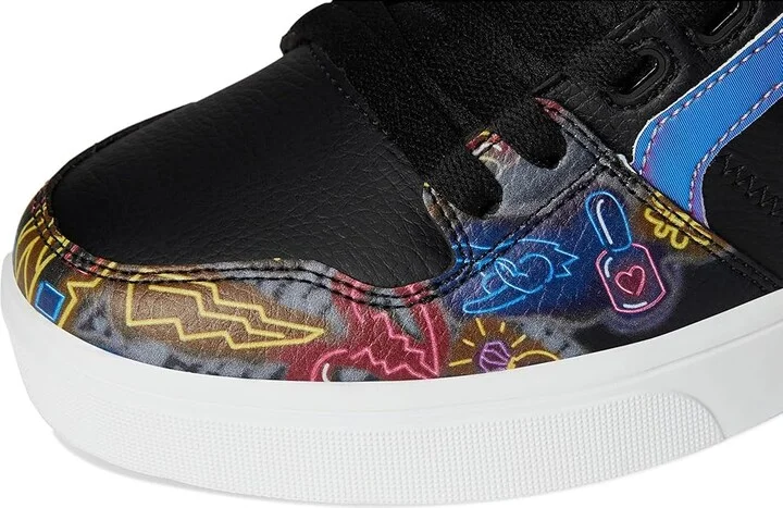Osiris Clone Men's Skate Shoes Black/Pink/Neon : 13 D - Medium, Synthetic/Textile - Image 7