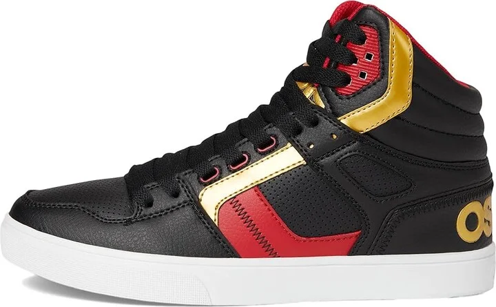 Osiris Clone Men's Skate Shoes Black/Red/Gold : 9 D - Medium, Synthetic/Textile - Image 6