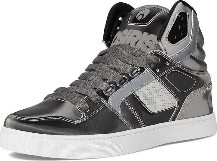 Osiris Clone Men's Skate Shoes Silver/Black/Holo : 8.5 D - Medium, Synthetic/Textile - Image 5