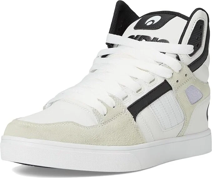 Osiris Clone Men's Skate Shoes White/Black/White : 12 D - Medium, Synthetic/Textile - Image 5