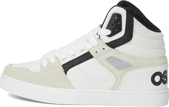 Osiris Clone Men's Skate Shoes White/Black/White : 12 D - Medium, Synthetic/Textile - Image 6