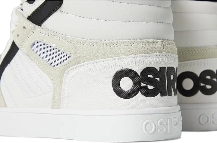 Osiris Clone Men's Skate Shoes White/Black/White : 12 D - Medium, Synthetic/Textile - Image 7