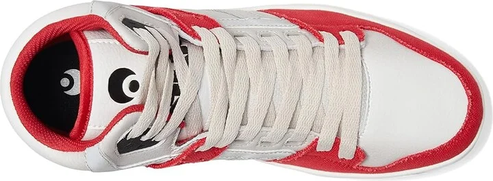 Osiris Clone Men's Skate Shoes White/Red/Navy : 9 D - Medium, Synthetic/Textile - Image 2