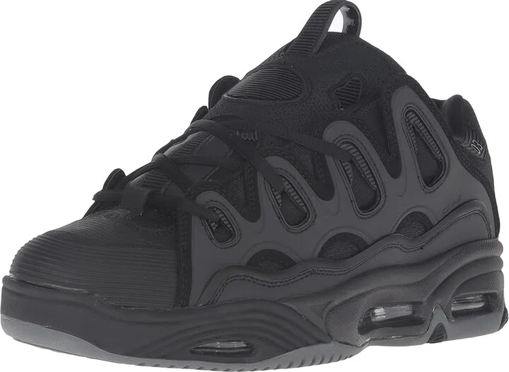 Osiris D3 2001 Men's Skate Shoes Black/Black/Black : 5 D - Medium, Textile - Image 2