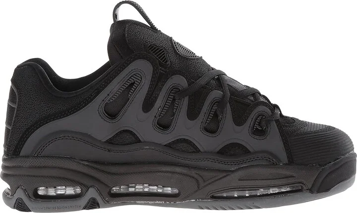Osiris D3 2001 Men's Skate Shoes Black/Black/Black : 5 D - Medium, Textile - Image 8