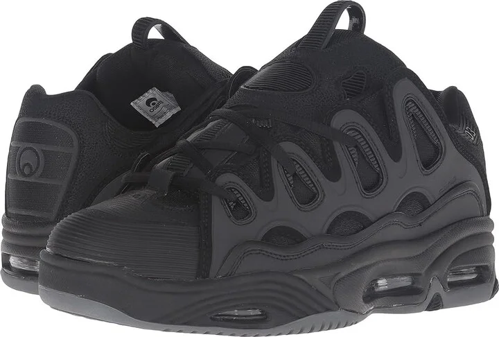 Osiris D3 2001 Men's Skate Shoes Black/Black/Black : 5 D - Medium, Textile