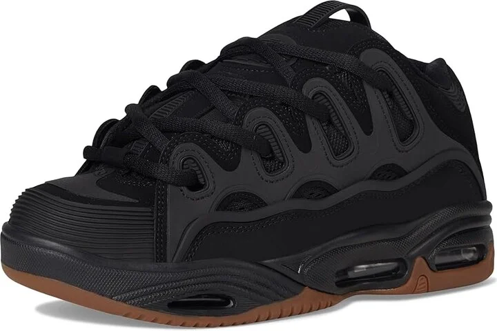 Osiris D3 2001 Men's Skate Shoes Black/Black/Gum : 10.5 D - Medium, Textile - Image 5