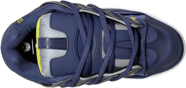 Osiris D3 2001 Men's Skate Shoes Cadet Blue/Yellow : 7.5 D - Medium, Textile - Image 2