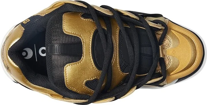 Osiris D3 2001 Men's Skate Shoes Gold/Black/White : 11 D - Medium, Textile - Image 2
