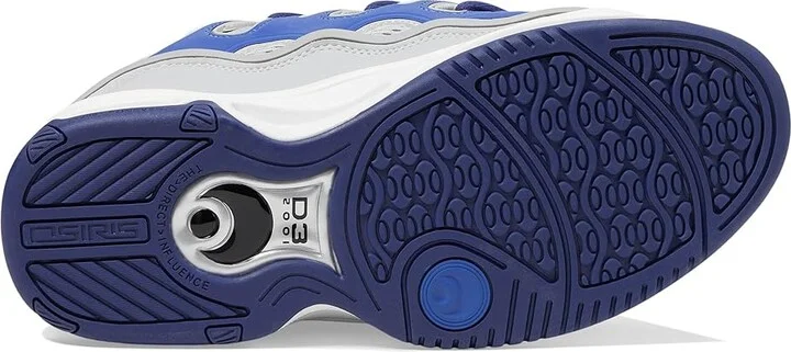 Osiris D3 2001 Men's Skate Shoes Grey/Blue/Black : 9 D - Medium, Textile - Image 3