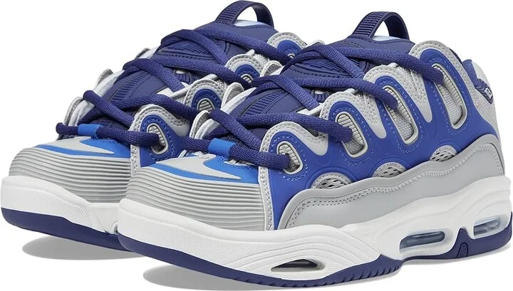 Osiris D3 2001 Men's Skate Shoes Grey/Blue/Black : 9 D - Medium, Textile