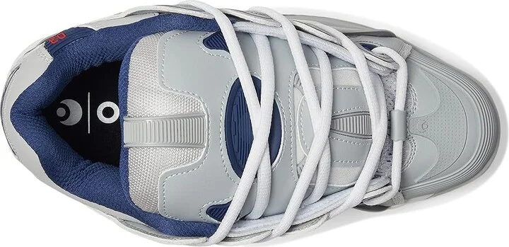 Osiris D3 2001 Men's Skate Shoes Grey/Navy/White : 6 D - Medium, Textile - Image 2