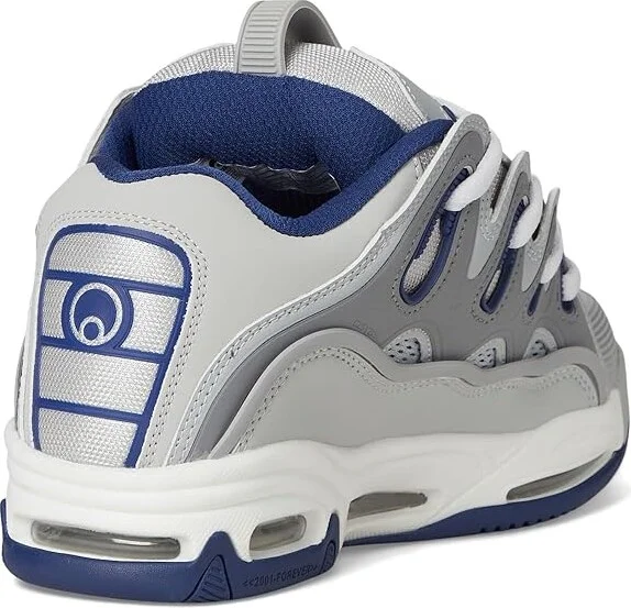 Osiris D3 2001 Men's Skate Shoes Grey/Navy/White : 6 D - Medium, Textile - Image 4