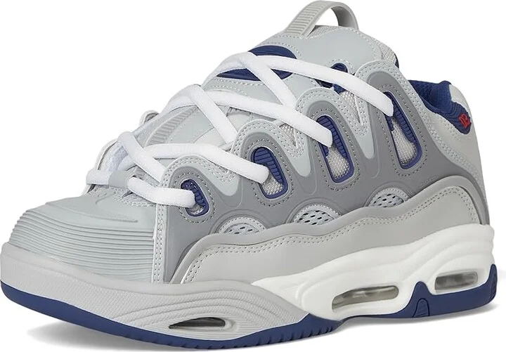 Osiris D3 2001 Men's Skate Shoes Grey/Navy/White : 6 D - Medium, Textile - Image 5