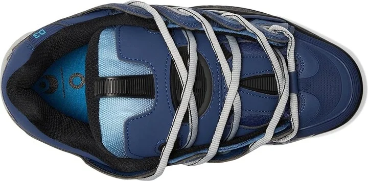 Osiris D3 2001 Men's Skate Shoes Navy/Grey/Blue : 10 D - Medium, Textile - Image 2