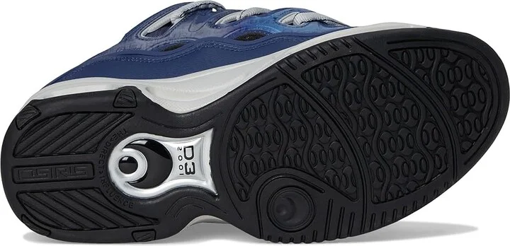 Osiris D3 2001 Men's Skate Shoes Navy/Grey/Blue : 10 D - Medium, Textile - Image 3