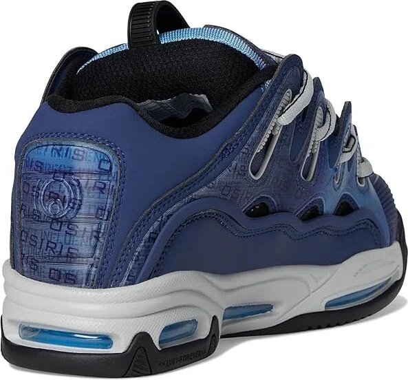 Osiris D3 2001 Men's Skate Shoes Navy/Grey/Blue : 10 D - Medium, Textile - Image 4