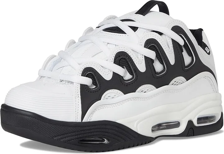 Osiris D3 2001 Men's Skate Shoes White/White/Black : 6.5 D - Medium, Textile - Image 5