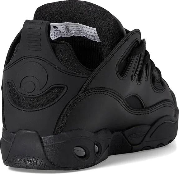 Osiris D3 E Men's Shoes Black/Black/Black : 12 D - Medium, Leather/Rubber - Image 4