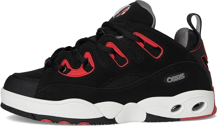 Osiris D3 E Men's Shoes Black/Charcoal/Red : 9.5 D - Medium, Leather/Rubber - Image 6