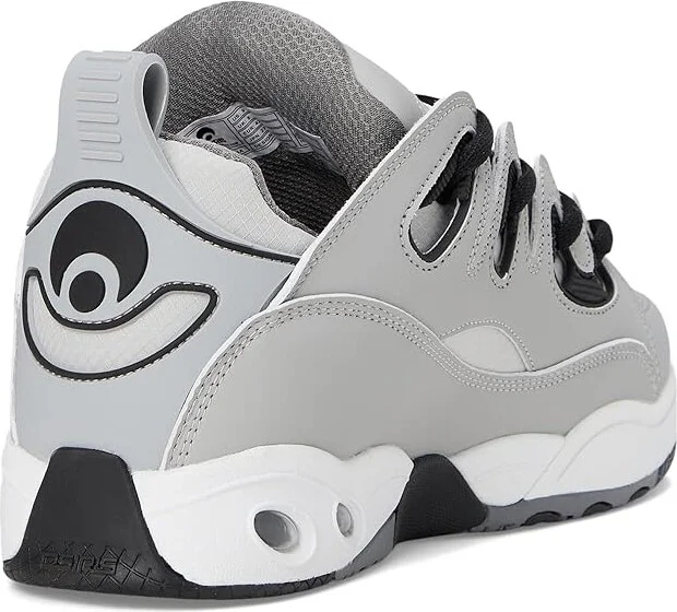 Osiris D3 E Men's Shoes Grey/Black/Grey : 14 D - Medium, Leather/Rubber - Image 4