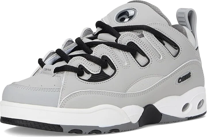 Osiris D3 E Men's Shoes Grey/Black/Grey : 14 D - Medium, Leather/Rubber - Image 5