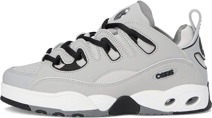 Osiris D3 E Men's Shoes Grey/Black/Grey : 14 D - Medium, Leather/Rubber - Image 6