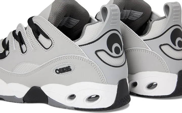 Osiris D3 E Men's Shoes Grey/Black/Grey : 14 D - Medium, Leather/Rubber - Image 7