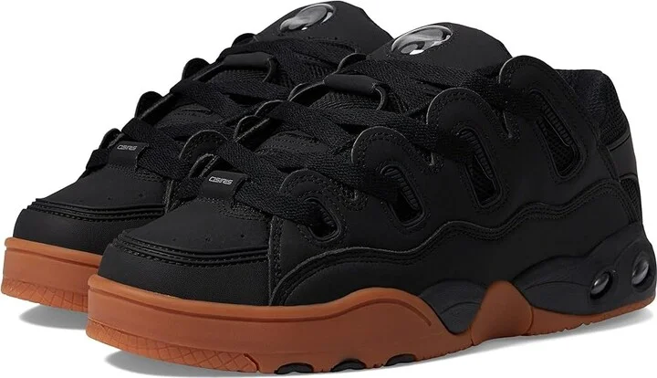 Osiris D3 OG Men's Shoes Black/Black/Gum : 5 D - Medium, Synthetic