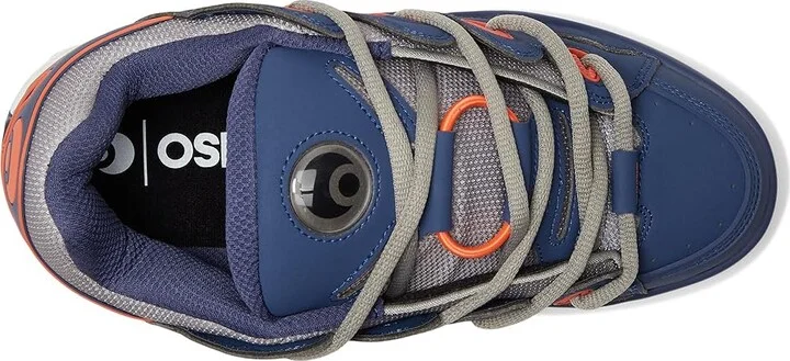 Osiris D3 OG Men's Shoes Navy/Grey/Orange : 10 D - Medium, Synthetic - Image 2