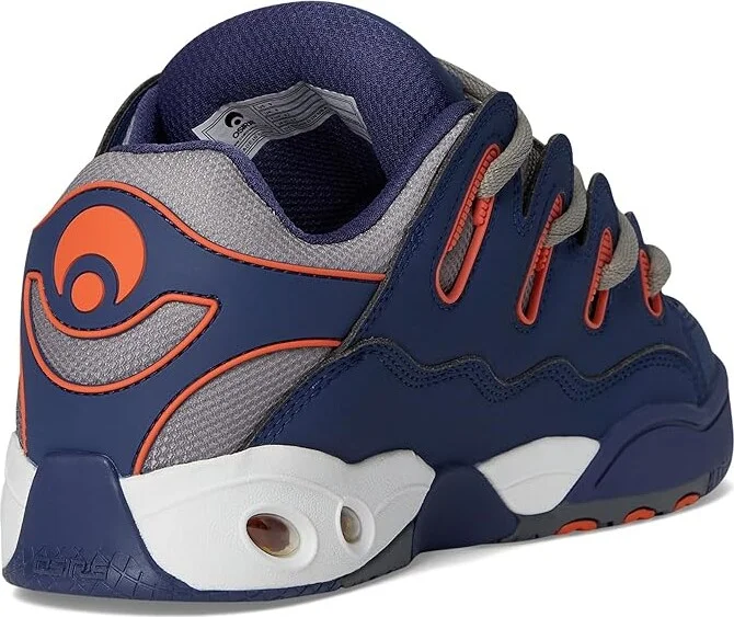 Osiris D3 OG Men's Shoes Navy/Grey/Orange : 10 D - Medium, Synthetic - Image 4