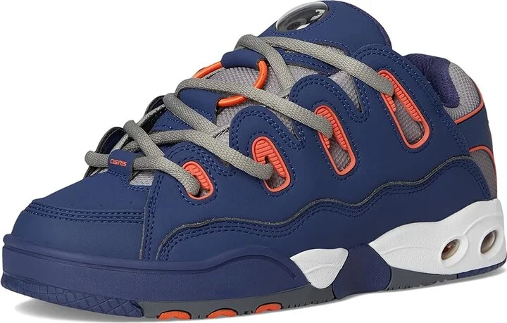 Osiris D3 OG Men's Shoes Navy/Grey/Orange : 10 D - Medium, Synthetic - Image 5