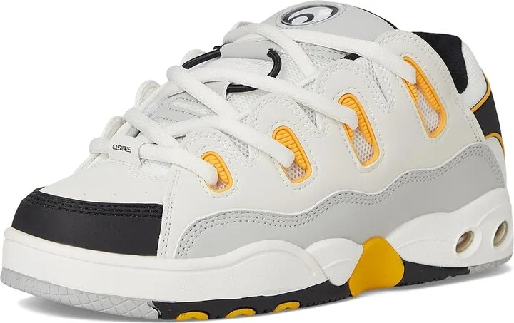 Osiris D3 OG Men's Shoes White/Grey/Yellow : 12 D - Medium, Synthetic - Image 5