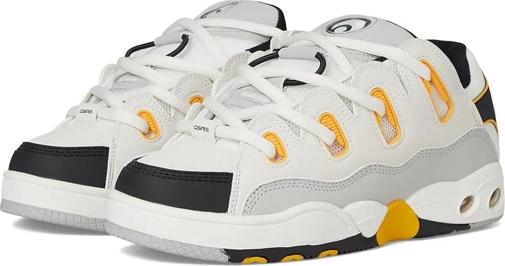 Osiris D3 OG Men's Shoes White/Grey/Yellow : 12 D - Medium, Synthetic