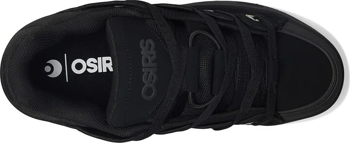 Osiris D3 S Men's Shoes Black/Grey/Black : 7.5 D - Medium, Faux Leather - Image 2