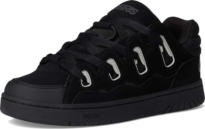 Osiris D3 S Men's Shoes Black/Grey/Black : 7.5 D - Medium, Faux Leather - Image 5