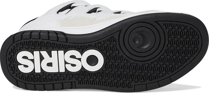 Osiris D3 S Men's Shoes White/Black/White : 10 D - Medium, Faux Leather - Image 3