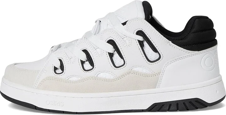 Osiris D3 S Men's Shoes White/Black/White : 10 D - Medium, Faux Leather - Image 6