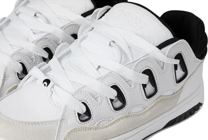 Osiris D3 S Men's Shoes White/Black/White : 10 D - Medium, Faux Leather - Image 7