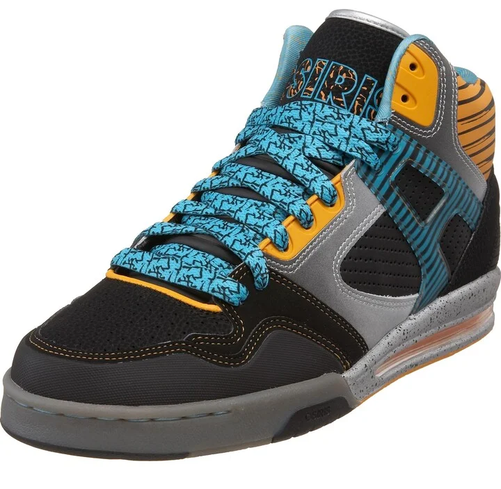 Black/Teal/Orange