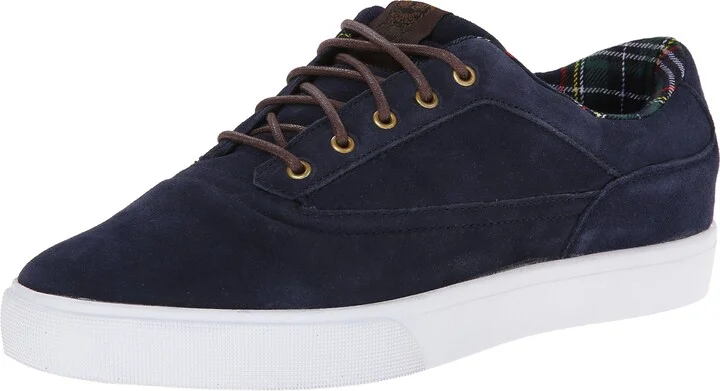 Navy/Brown/White