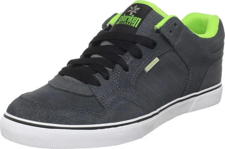 Charcoal/White/Lime
