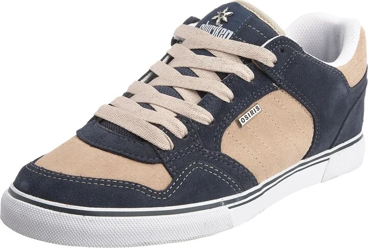 Navy/Tan/White