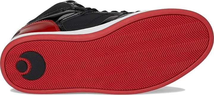 Osiris NYC 83 CLK Men's Shoes Black/Black/Red : 10.5 D - Medium, Faux Leather - Image 3