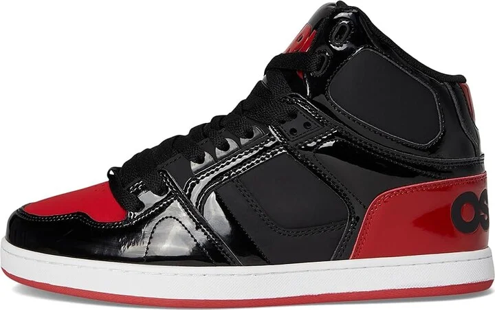 Osiris NYC 83 CLK Men's Shoes Black/Black/Red : 10.5 D - Medium, Faux Leather - Image 6
