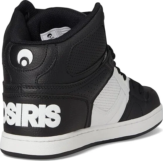 Osiris NYC 83 CLK Men's Shoes Black/Black/White : 13 D - Medium, Faux Leather - Image 4