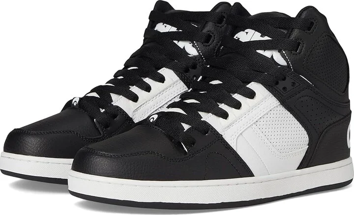 Osiris NYC 83 CLK Men's Shoes Black/Black/White : 13 D - Medium, Faux Leather